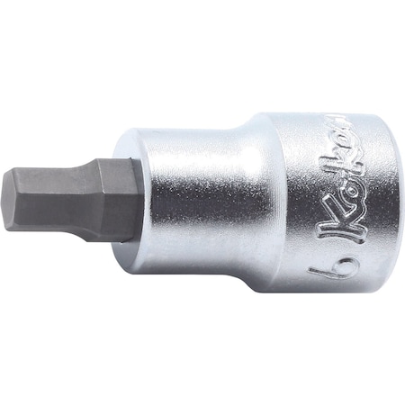Ko-Ken Bit Socket 14mm Hex 62mm 3/8 Sq. Drive, 3010M.62-14 3010M.62-14